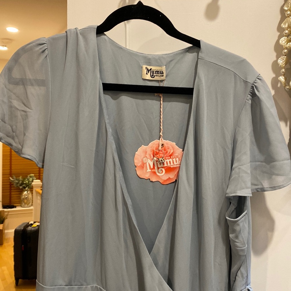 Show me your mumu wrap dress, size xxl